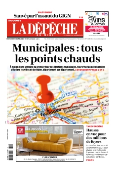 cover La Dépêche du Midi Edition Toulouse n°20260311