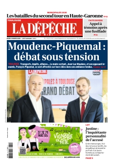 cover La Dépêche du Midi Edition Toulouse n°20260319