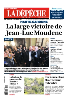 cover La Dépêche du Midi Edition Toulouse n°20260323