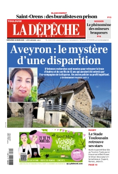 cover La Dépêche du Midi Edition Toulouse n°20260325
