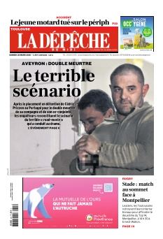 cover La Dépêche du Midi Edition Toulouse n°20260328