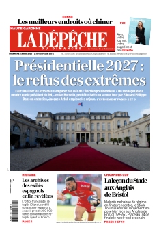 cover La Dépêche du Midi Edition Toulouse n°20260405