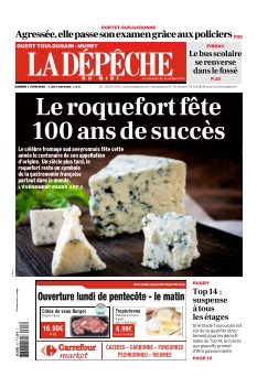 cover La Dépêche du Midi Ouest n°20250607