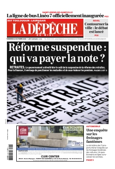 cover La Dépêche du Midi Sud-Est n°20251024