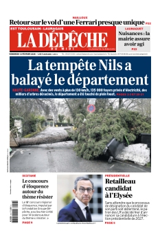 cover La Dépêche du Midi Sud-Est n°20260213