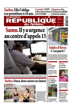 cover La Nouvelle République des Pyrénées n°20230111