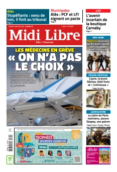 cover Midi Libre Alès Cévennes n°20260106