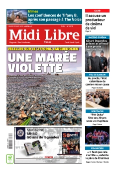 cover Midi Libre Bagnols n°20250325