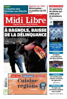 cover Midi Libre Bagnols n°20260206
