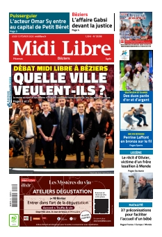 cover Midi Libre Béziers n°20260212