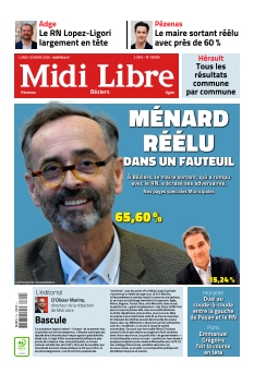 cover Midi Libre Béziers n°20260316