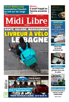 cover Midi Libre Béziers n°20260401