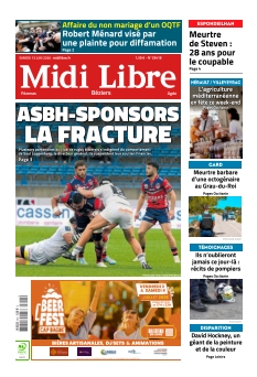 cover Midi Libre Béziers n°20260613