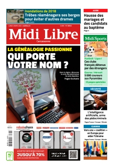 cover Midi Libre Carcassonne n°20250303