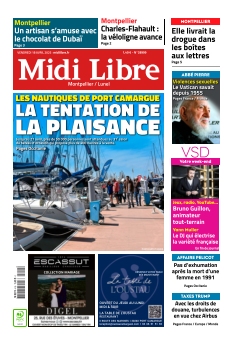 cover Midi Libre Lunel n°20250418