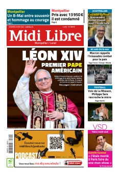 cover Midi Libre Lunel n°20250509