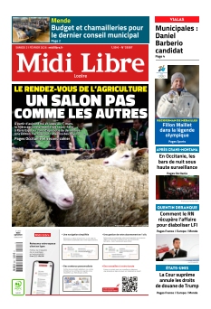cover Midi Libre Lozère n°20260221