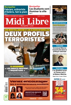cover Midi Libre Montpellier n°20251112