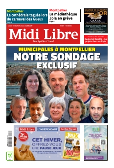 cover Midi Libre Montpellier n°20260219