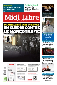 cover Midi Libre Montpellier n°20260221