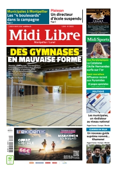cover Midi Libre Montpellier n°20260309
