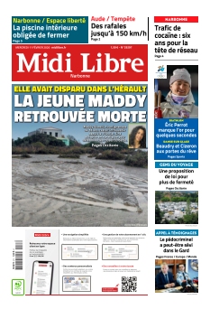 cover Midi Libre Narbonne n°20260211