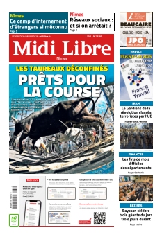 cover Midi Libre Nîmes n°20260130