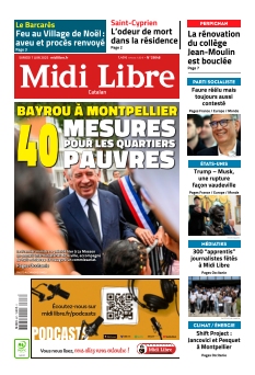 cover Midi Libre Perpignan n°20250607
