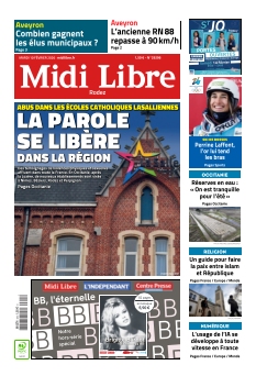 cover Midi Libre Rodez n°20260210