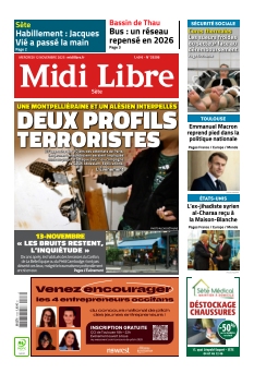 cover Midi Libre Sète n°20251112