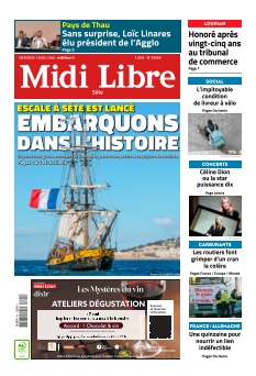 cover Midi Libre Sète n°20260401