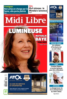 cover Midi Libre Sète n°20260419