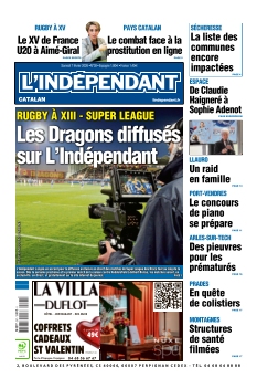 cover L'Indépendant Perpignan n°20260207