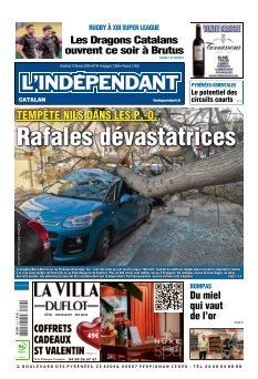 cover L'Indépendant Perpignan n°20260213