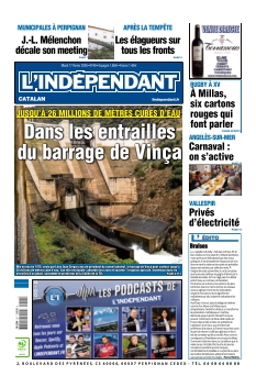 cover L'Indépendant Perpignan n°20260217