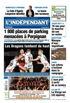 cover L'Indépendant Perpignan n°20260221