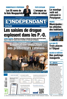 cover L'Indépendant Perpignan n°20260225