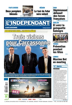 cover L'Indépendant Carcassonne n°20260304