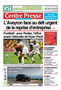 cover Centre Presse Aveyron n°20251122