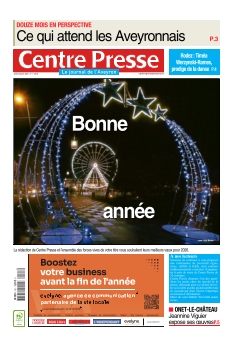 cover Centre Presse Aveyron n°20260101