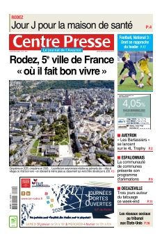 cover Centre Presse Aveyron n°20260202