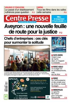 cover Centre Presse Aveyron n°20260211