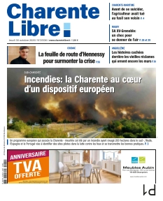 cover Charente Libre n°20251030