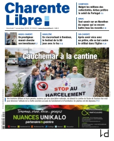 cover Charente Libre n°20251107