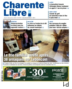 cover Charente Libre n°20251204