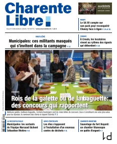 Couverture de Charente Libre du 
