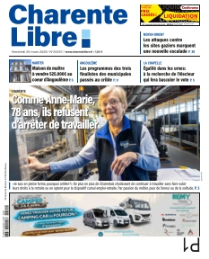cover Charente Libre n°20260320