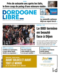 cover Dordogne Libre n°20251227