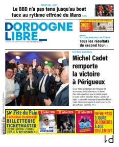 cover Dordogne Libre n°20260323