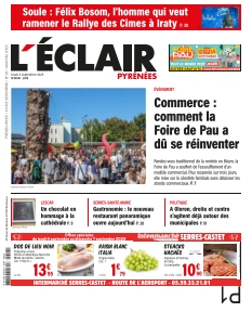cover L’Eclair des Pyrénées n°20250904